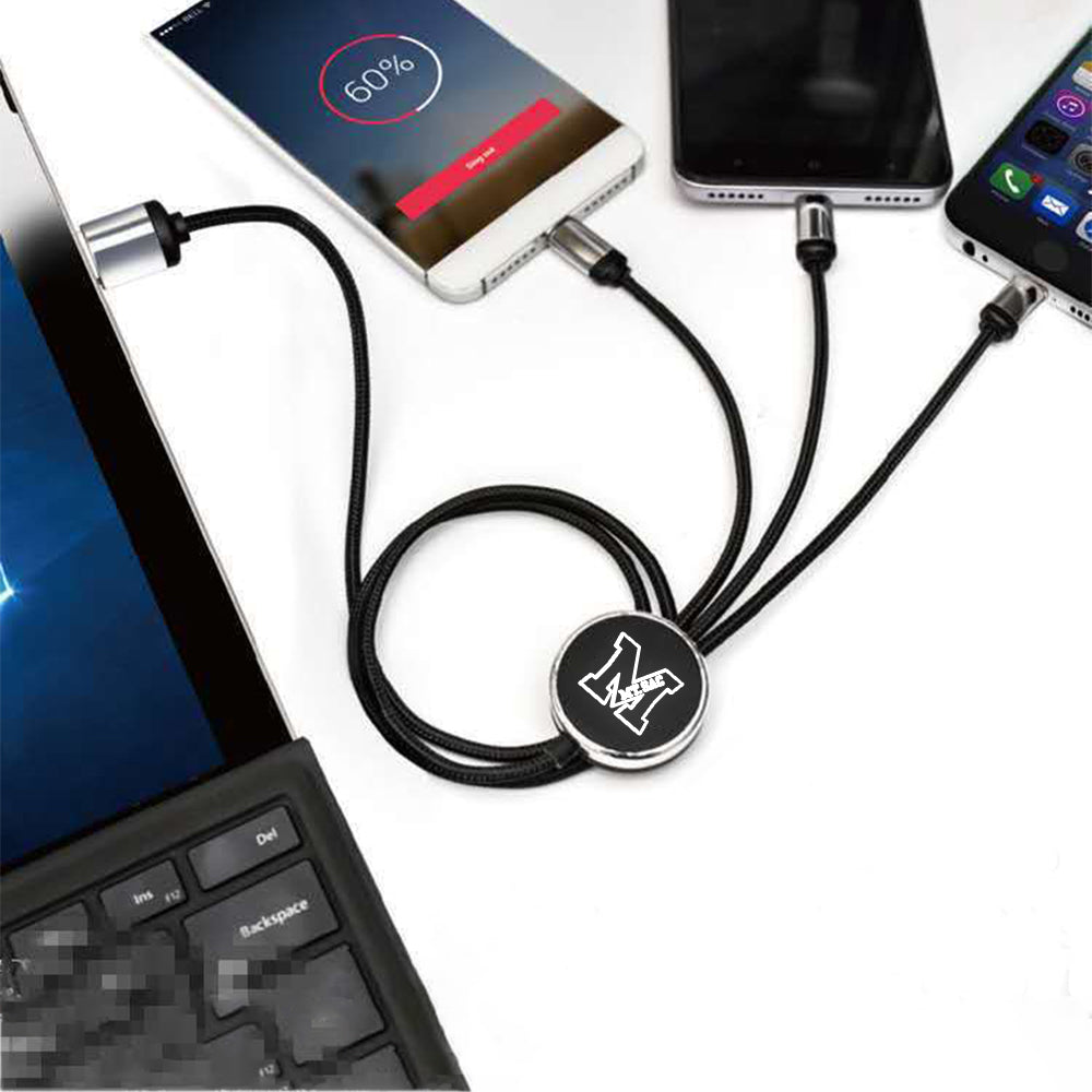 3-In-1 Light-Up Charging Cable