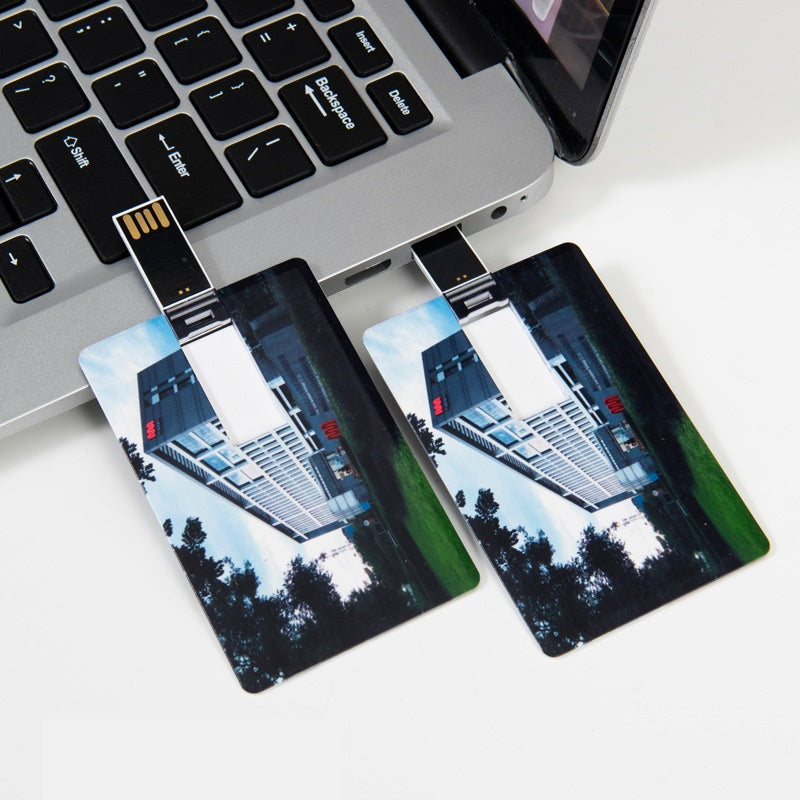 Credit Card USB Flash Drive 128MB-64GB