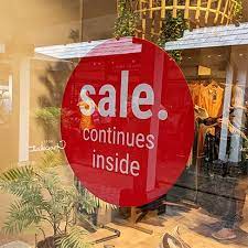 4ft PVC Window Clings