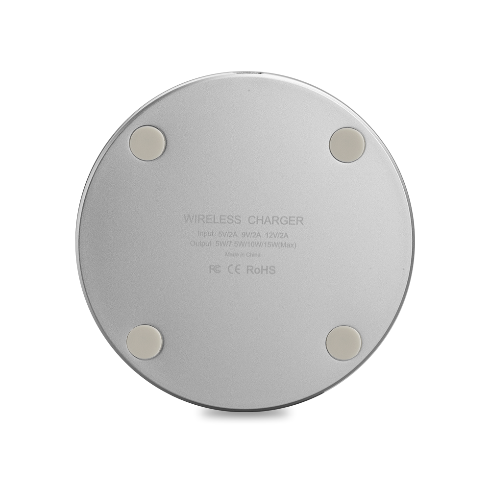 Round Bamboo 15W Wireless Charger
