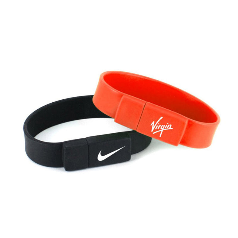 Silicone Bracelet Wristband USB Flash Drive