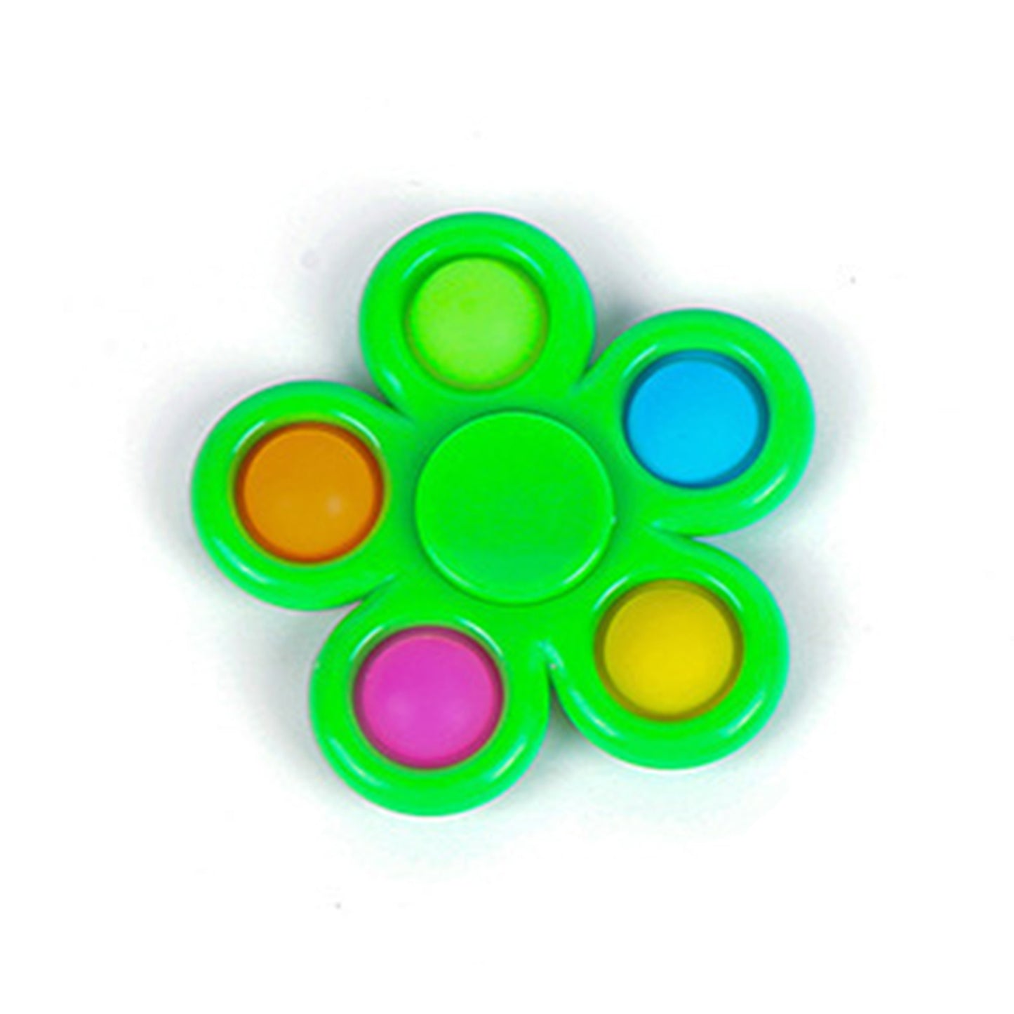 5 Fingers Toys Push Bubble Fidget Spinner