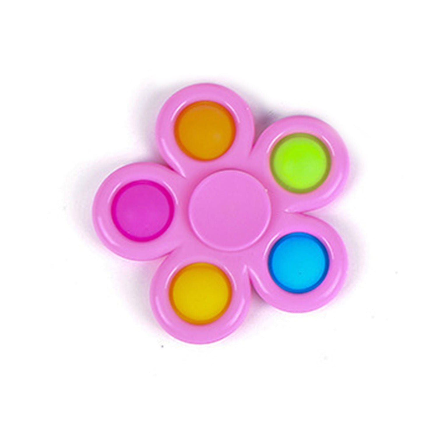 5 Fingers Toys Push Bubble Fidget Spinner