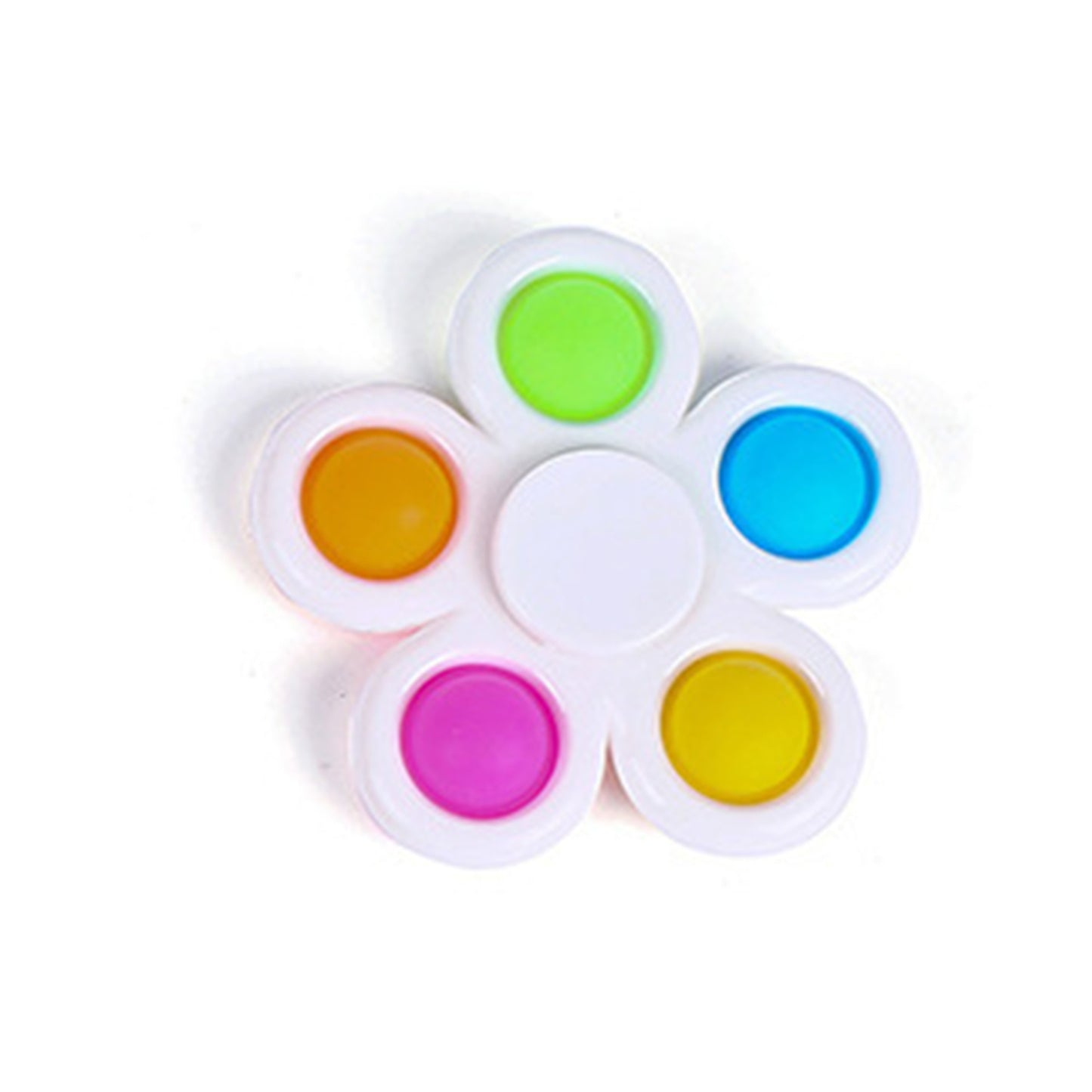 5 Fingers Toys Push Bubble Fidget Spinner
