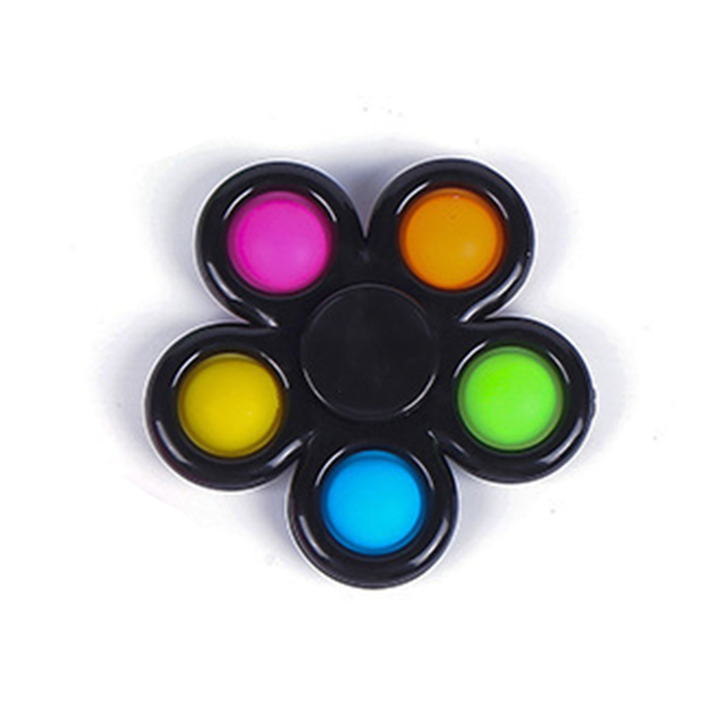 5 Fingers Toys Push Bubble Fidget Spinner