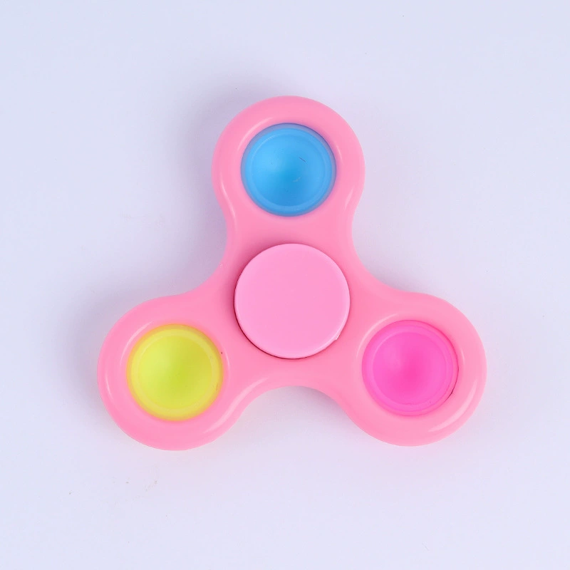 3 Bubbles Fidget Push Pop Spinner