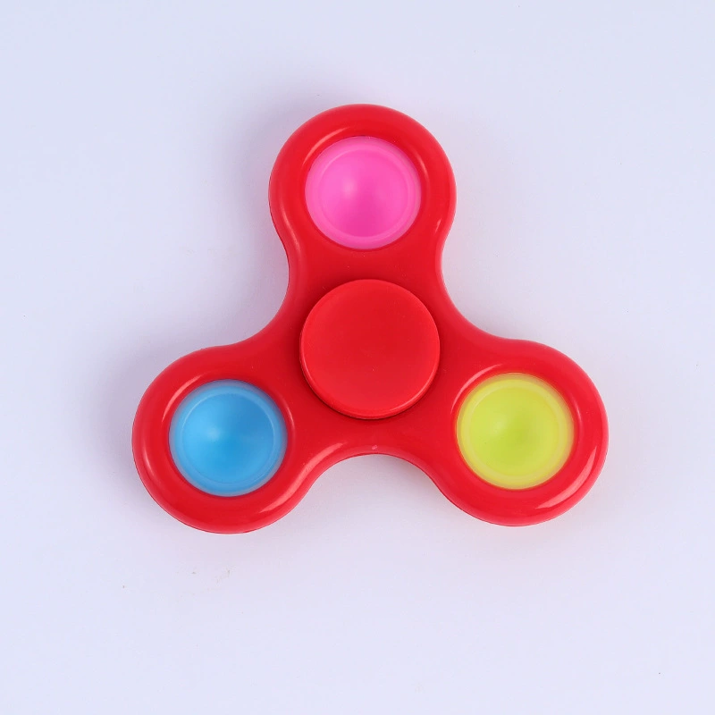 3 Bubbles Fidget Push Pop Spinner