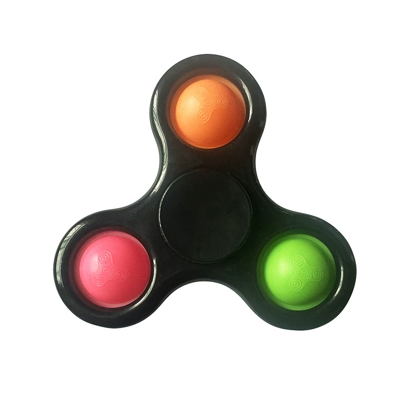 3 Bubbles Fidget Push Pop Spinner