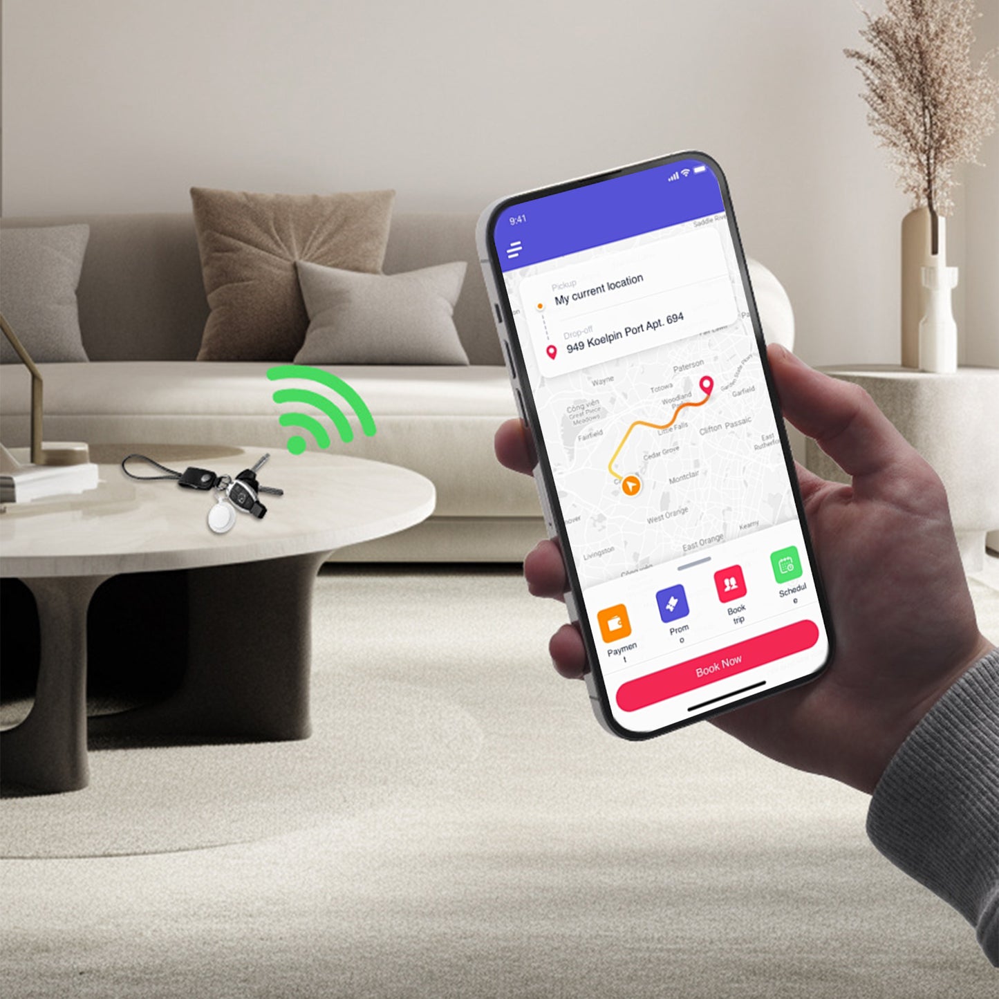 Bluetooth Finder Pet Tracker Iintelligent Anti Loss Locator