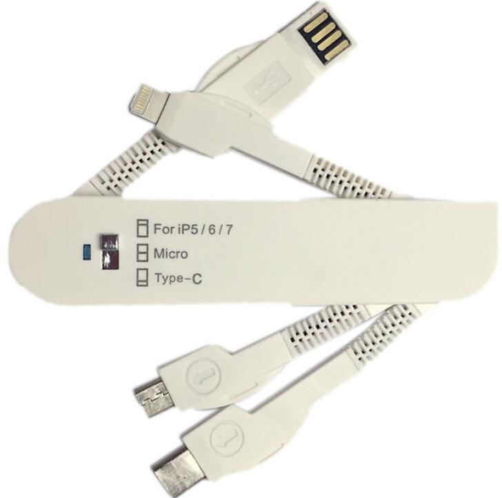 Swiss Army Knife 4-in-1 Multi Charger Cable