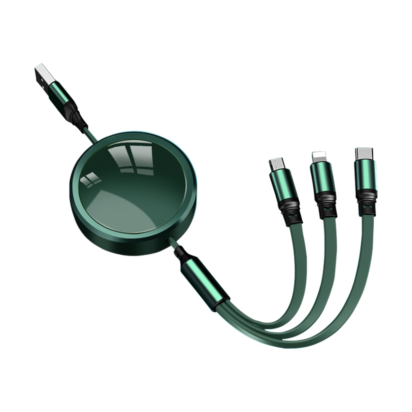 Scalable 3-in-1 100W Fast Charging Cable