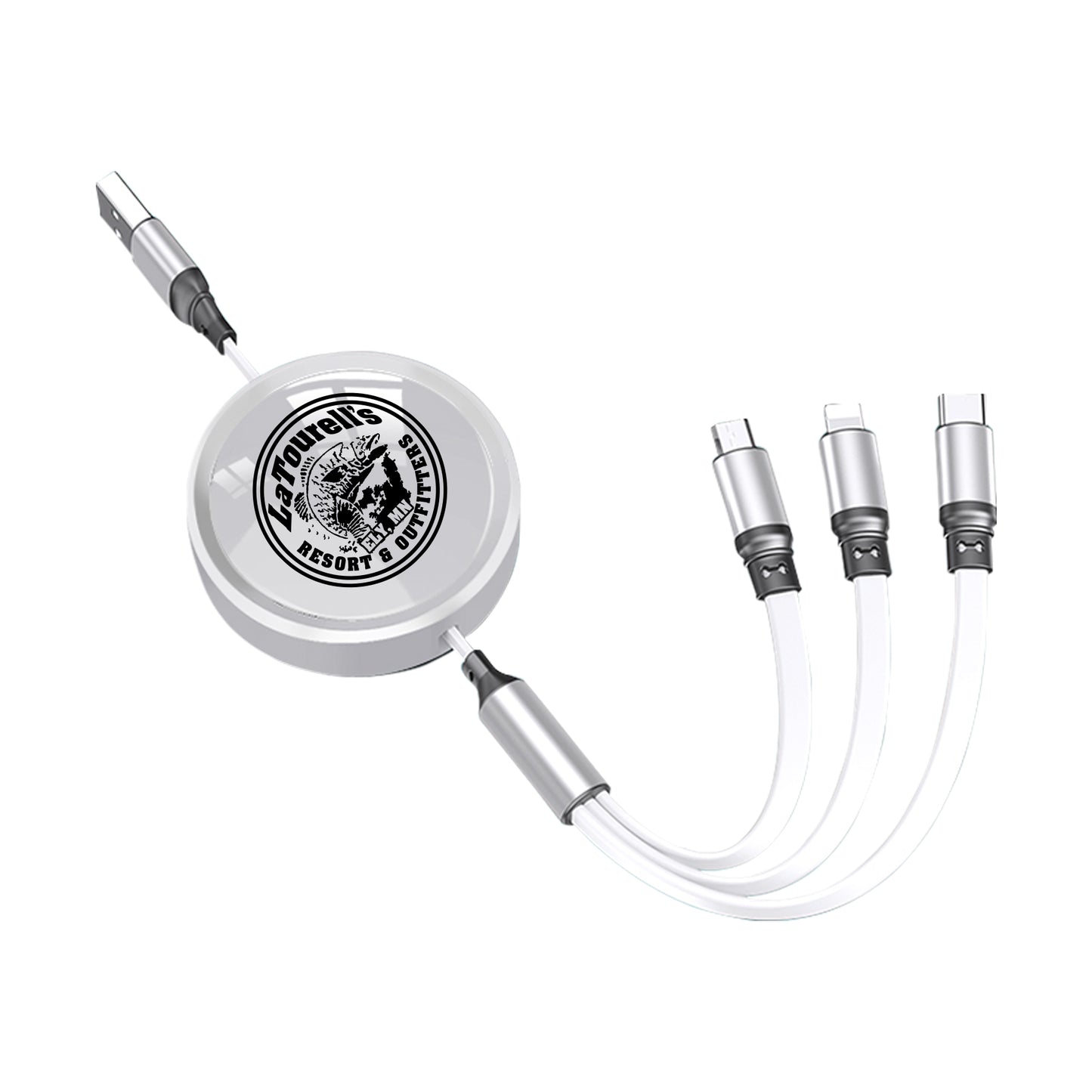 Scalable 3-in-1 100W Fast Charging Cable
