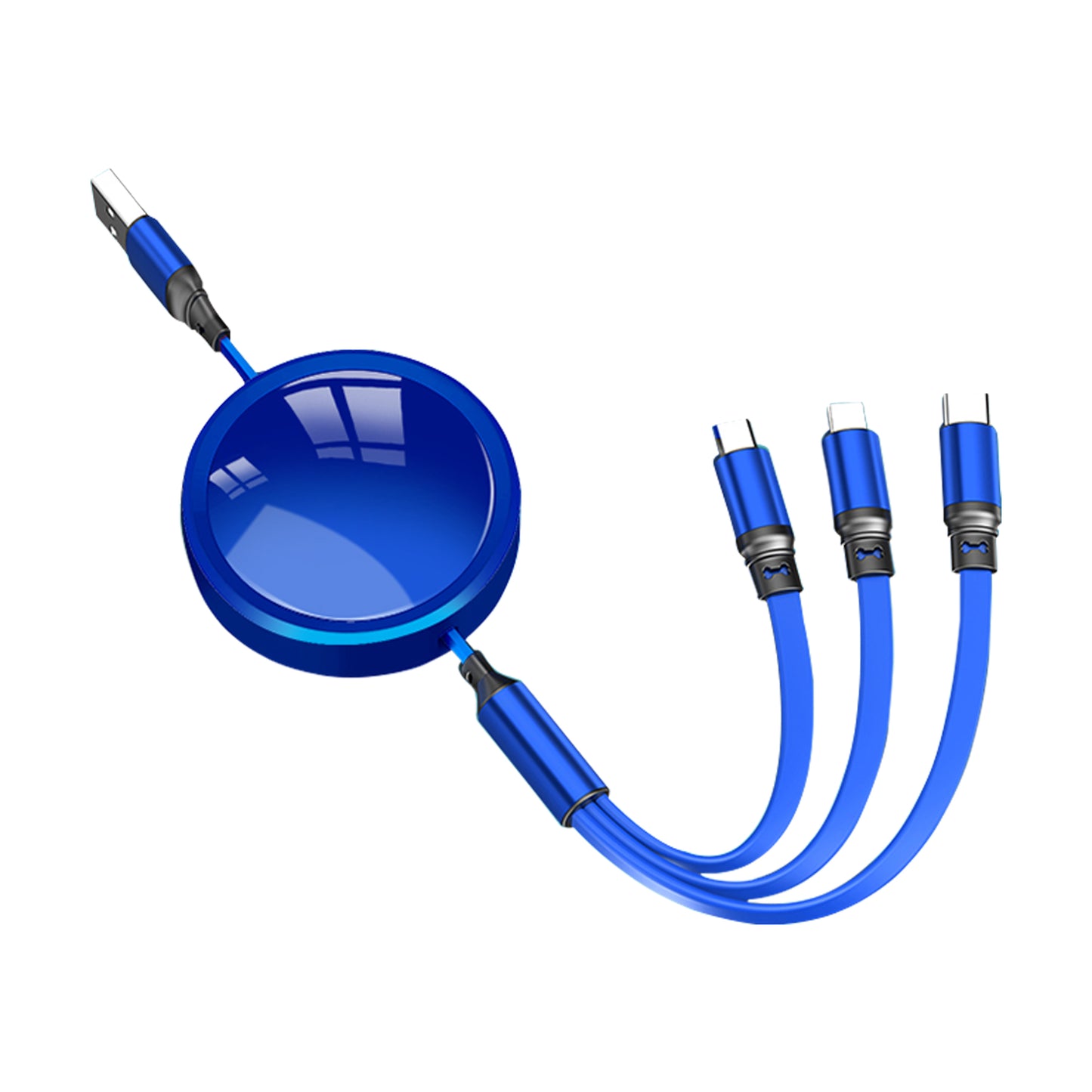 Scalable 3-in-1 100W Fast Charging Cable
