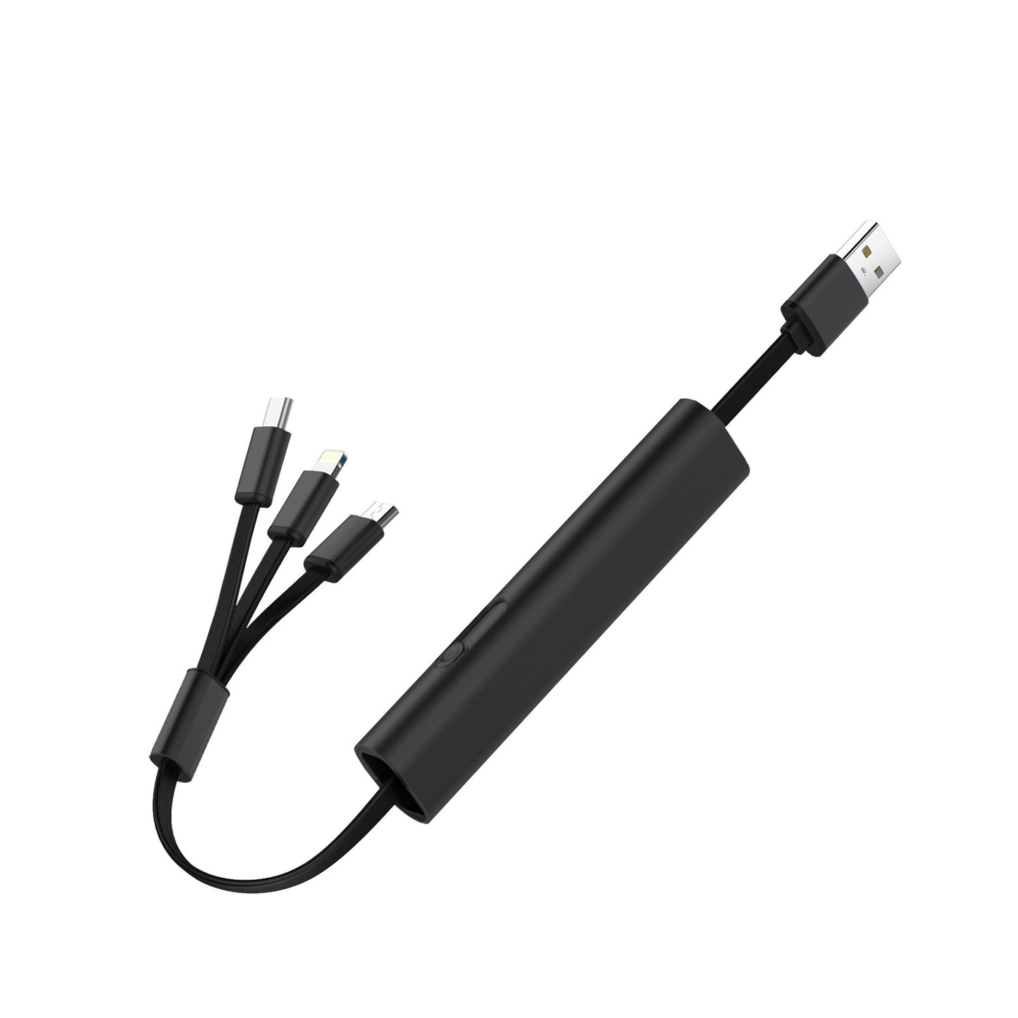 Retractable 3-in-1 Charging Cable