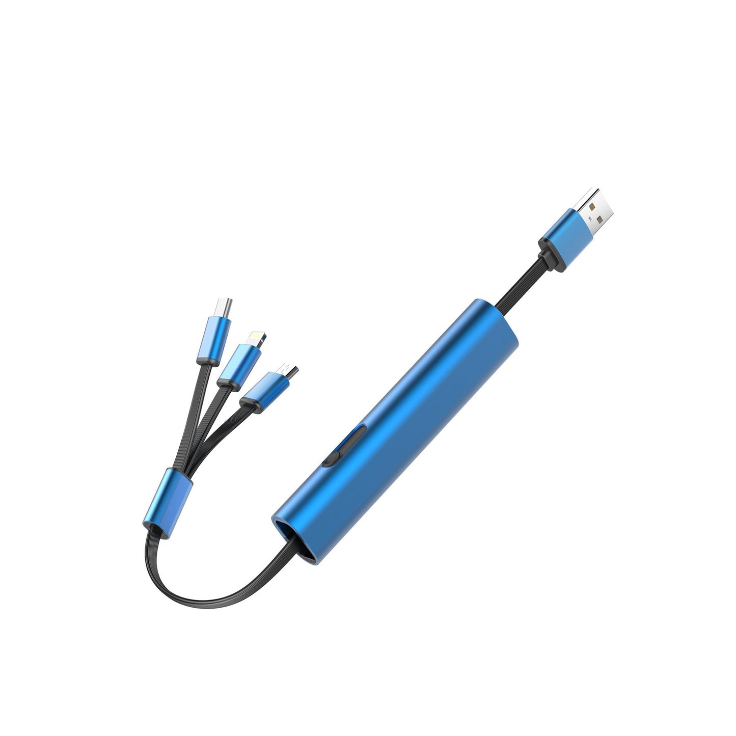 Retractable 3-in-1 Charging Cable
