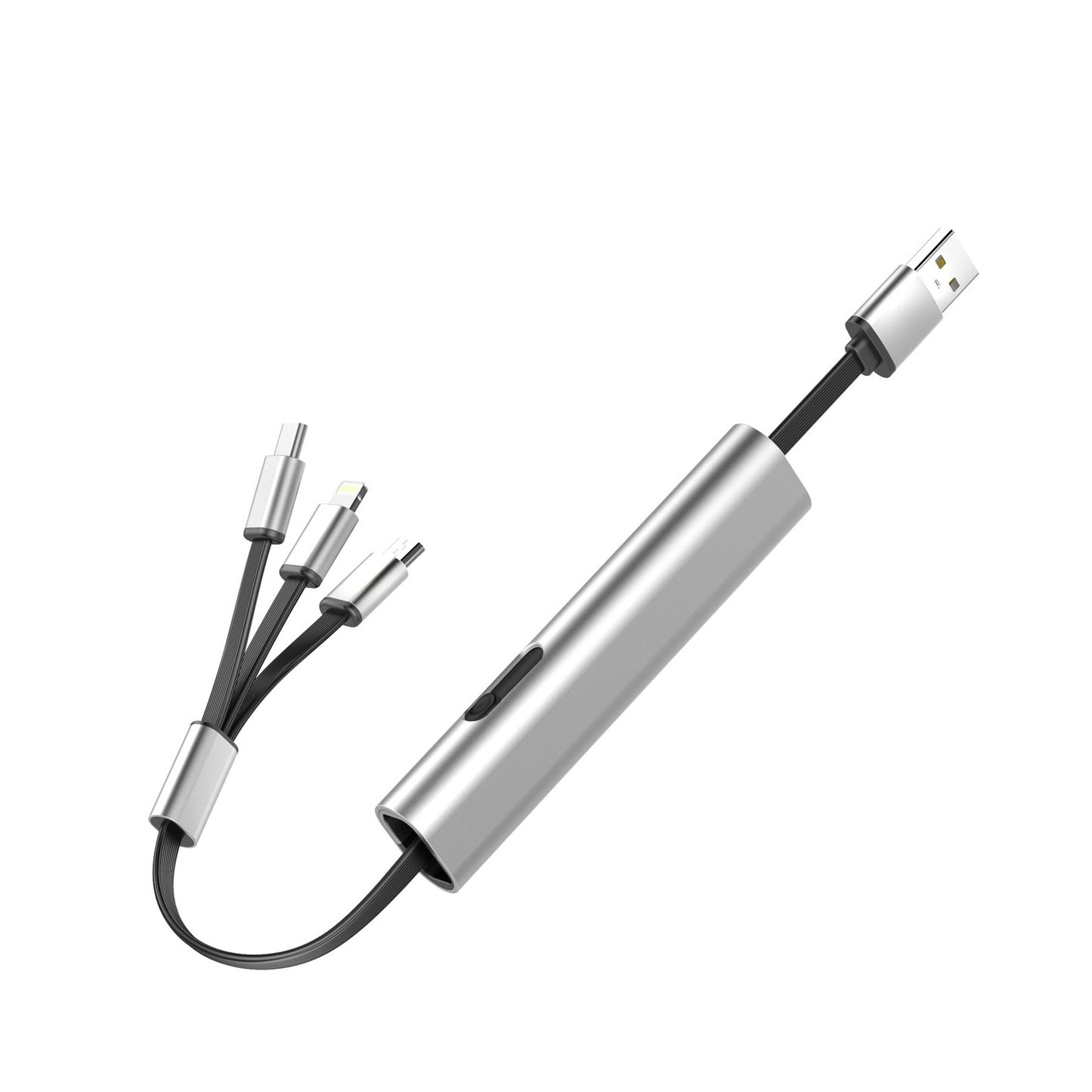 Retractable 3-in-1 Charging Cable