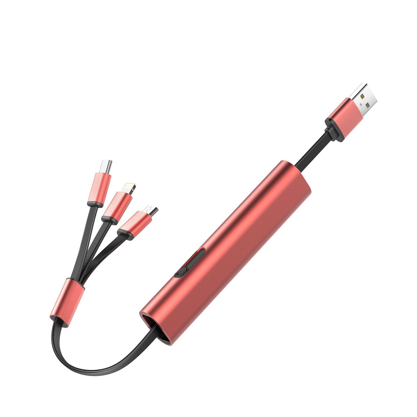 Retractable 3-in-1 Charging Cable