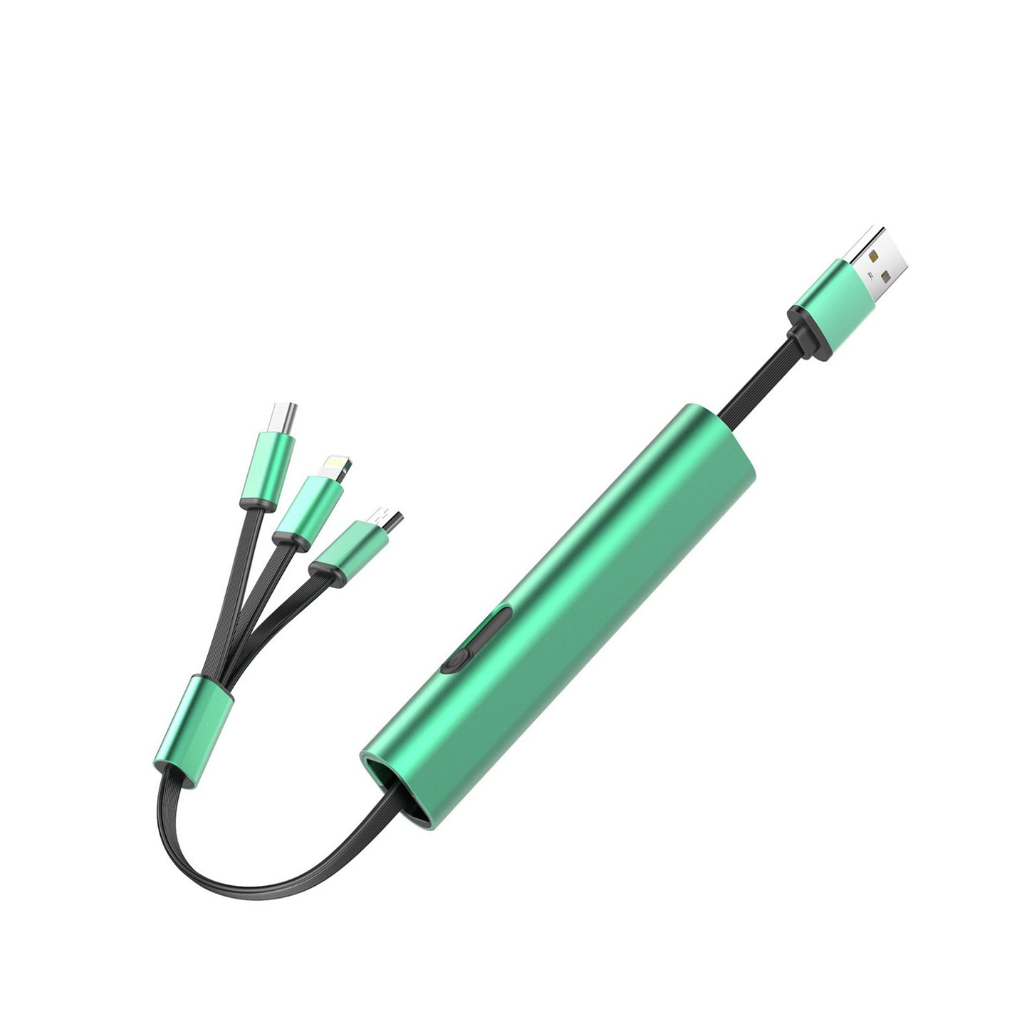 Retractable 3-in-1 Charging Cable