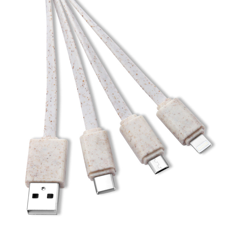 Eco Friendly 3 in 1 Charging Cable With Phone Holder