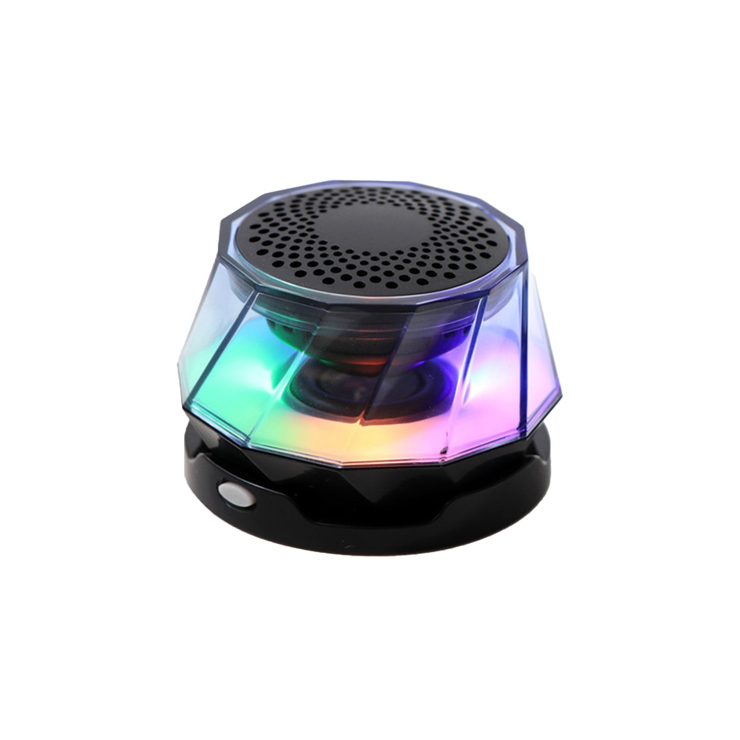 Portable Magnetic Wireless Speaker with LED light & Phone Holder