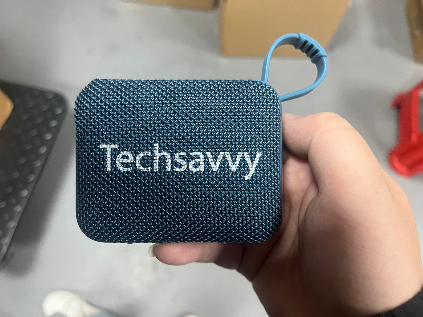 Outdoor Bluetooth Speaker with Integrated Loop