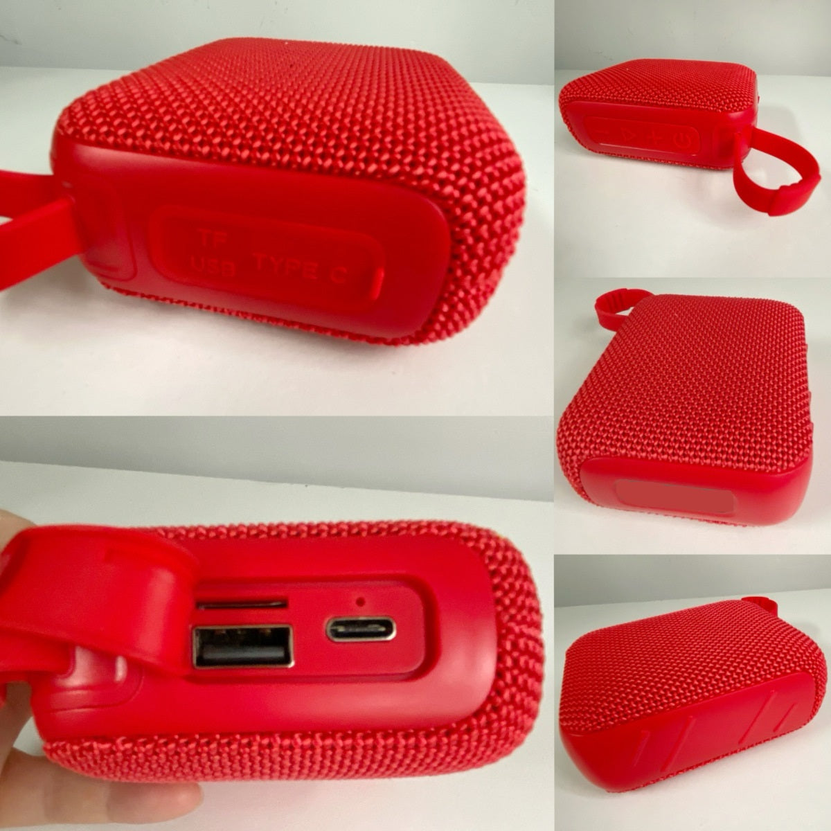 Outdoor Bluetooth Speaker with Integrated Loop