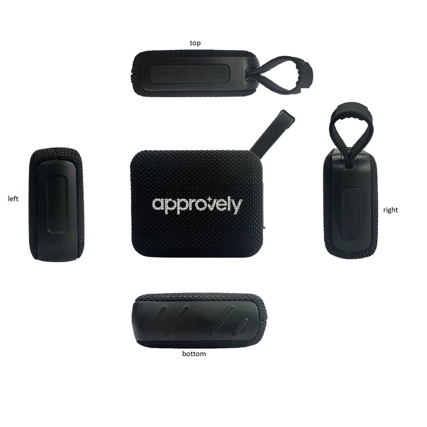 Outdoor Bluetooth Speaker with Integrated Loop