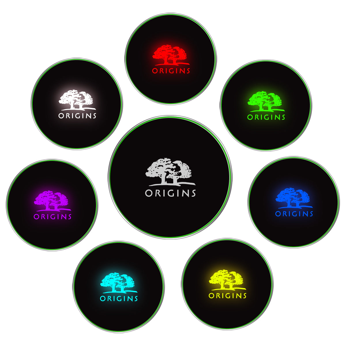 15W Wireless Charger W/T RGB Lighting Logo