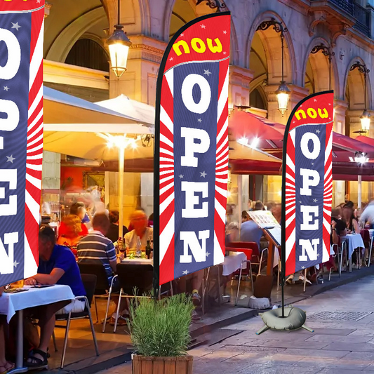 Sail Flag Sign Kit: Your Go-To for Eye-Catching Promotions