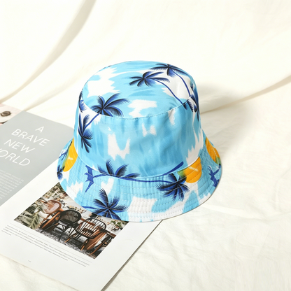 Reversible Cotton Bucket Hat