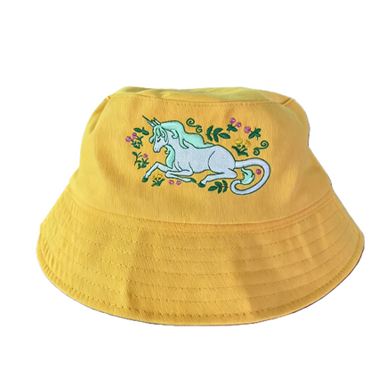 Reversible Cotton Bucket Hat