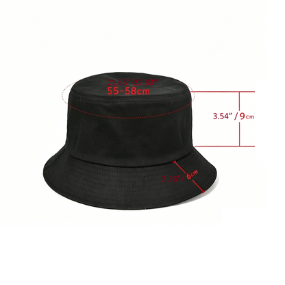 Reversible Cotton Bucket Hat