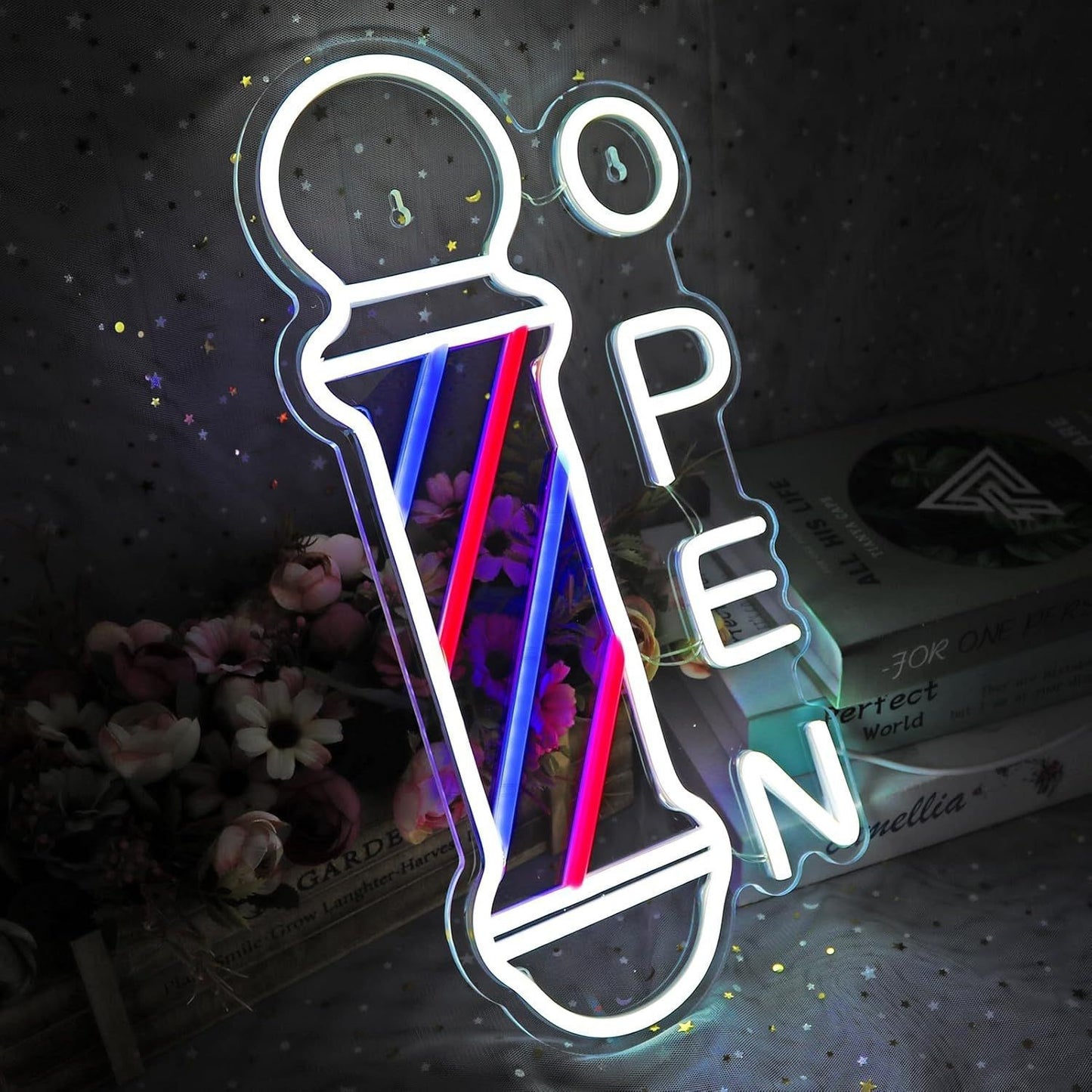 Custom Neon Sign LED Light (12" W x 12" H)
