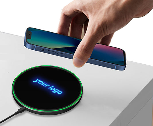 15W Wireless Charger W/T Light Up Logo