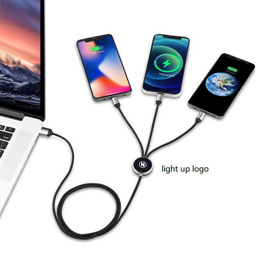 3-In-1 Light-Up Charging Cable