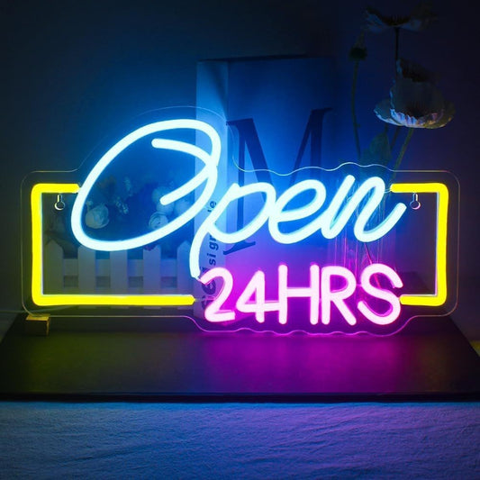 Custom Neon Sign LED Light (12" W x 12" H)