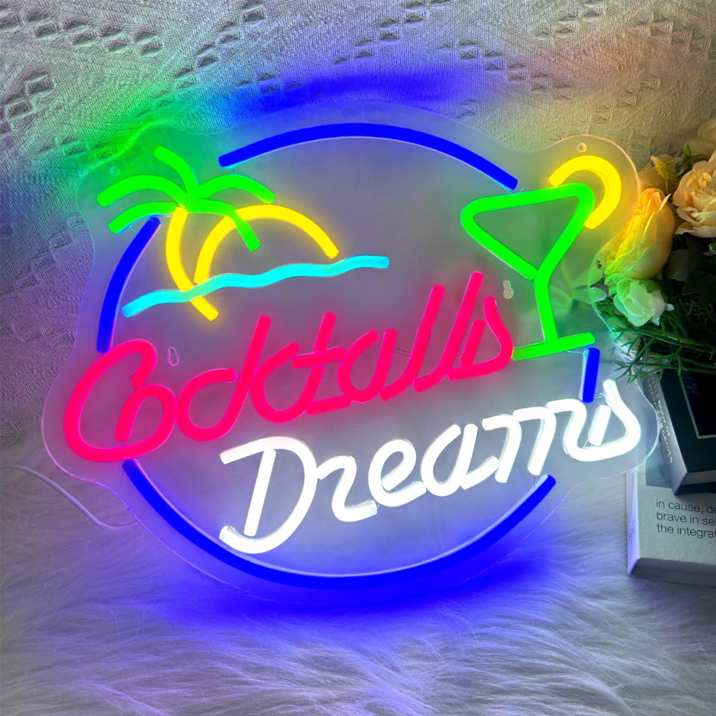 Custom Neon Sign (24" W x 10" H)