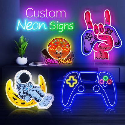 Custom Neon Sign (24" W x 10" H)