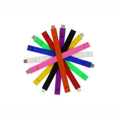 Silicone Bracelet Wristband USB Flash Drive