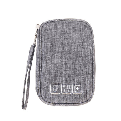 Portable Digital Accessory Organizer Travel Tech Bag