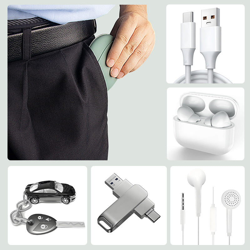 Silicone Storage Pouch for Data Cables & Earphones