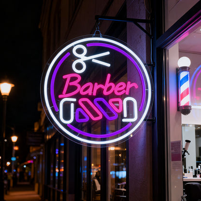 Custom Table Top Neon Sign (34" W x 17" H)