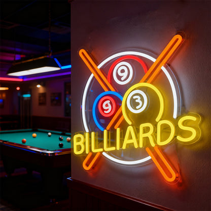 Custom Table Top Neon Sign (34" W x 17" H)