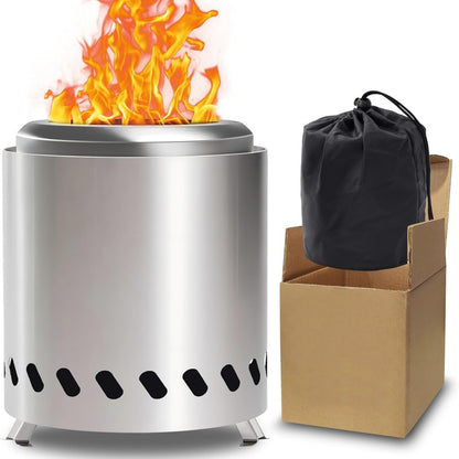 Portable Mini Wood Stove Grill