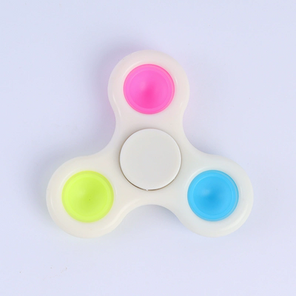 3 Bubbles Fidget Push Pop Spinner