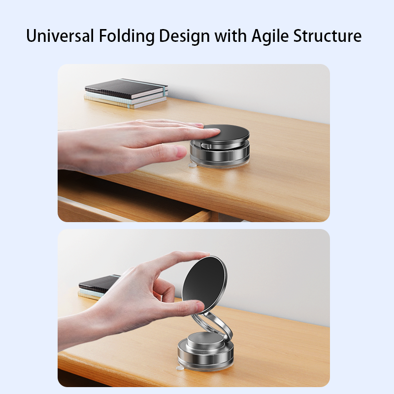 Vacuum Magnetic Foldable Phone Holder