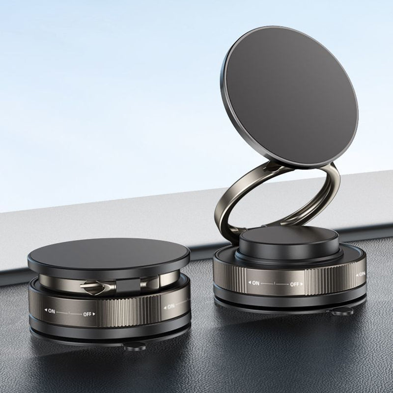 Vacuum Magnetic Foldable Phone Holder
