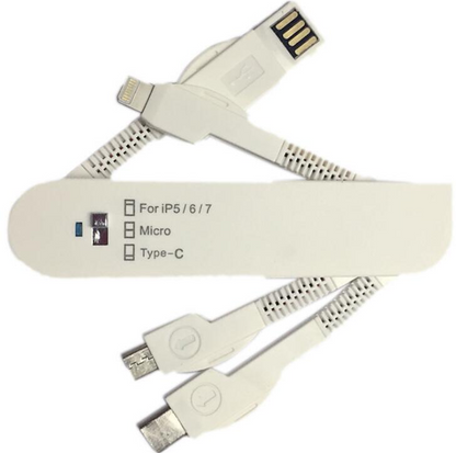 Swiss Army Knife 4-in-1 Multi Charger Cable