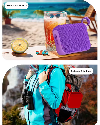Outdoor Bluetooth Speaker with Integrated Loop
