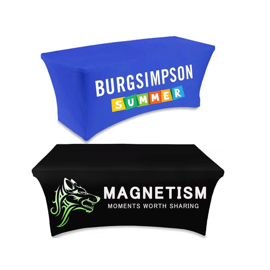 4-Sided 6ft Stretch Table Cover